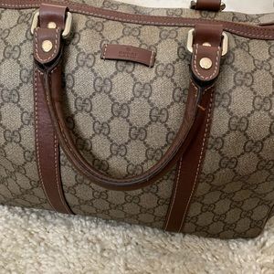Authentic Gucci Medium Boston Tote